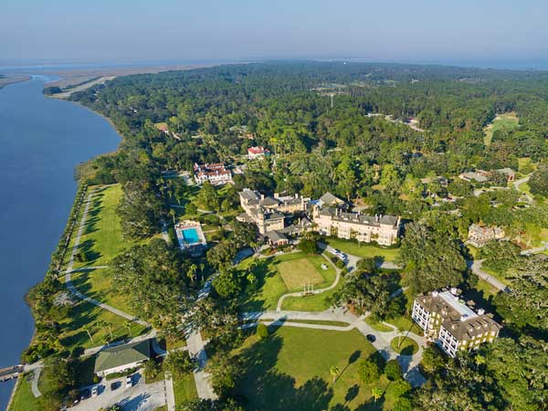 sachin and babi light blue dress Jekyll Island Club History